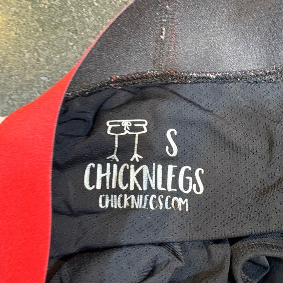 ChicknLegs Pasta Print Running Shorts - Picture 3 of 3